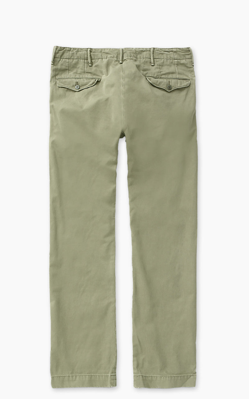 RRL Officers Flat Pants Olive