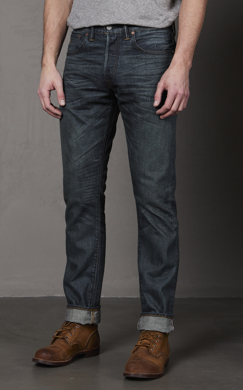 RRL Slim Fit Selvedge Jean Ridgecrest Wash