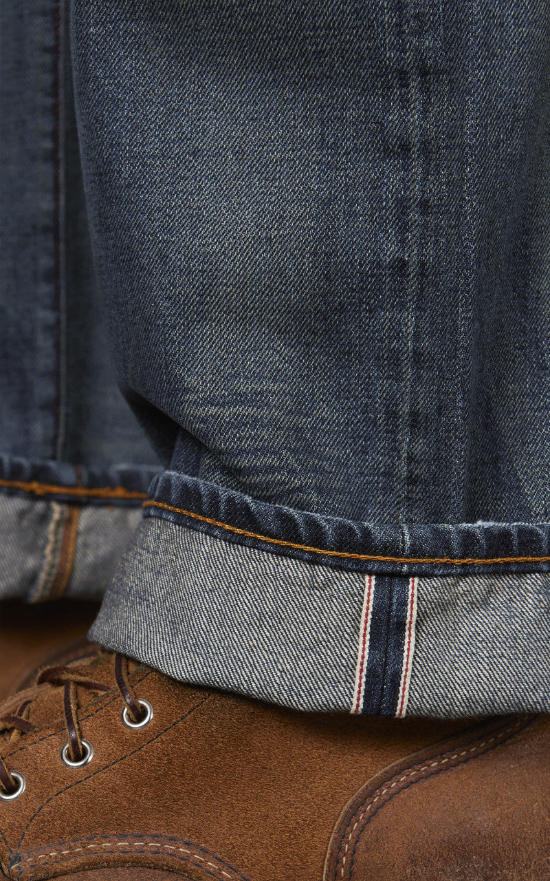 RRL Straight Fit Selvedge Jean Hawley Wash