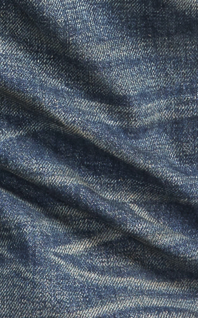 RRL Straight Fit Selvedge Jean Hawley Wash