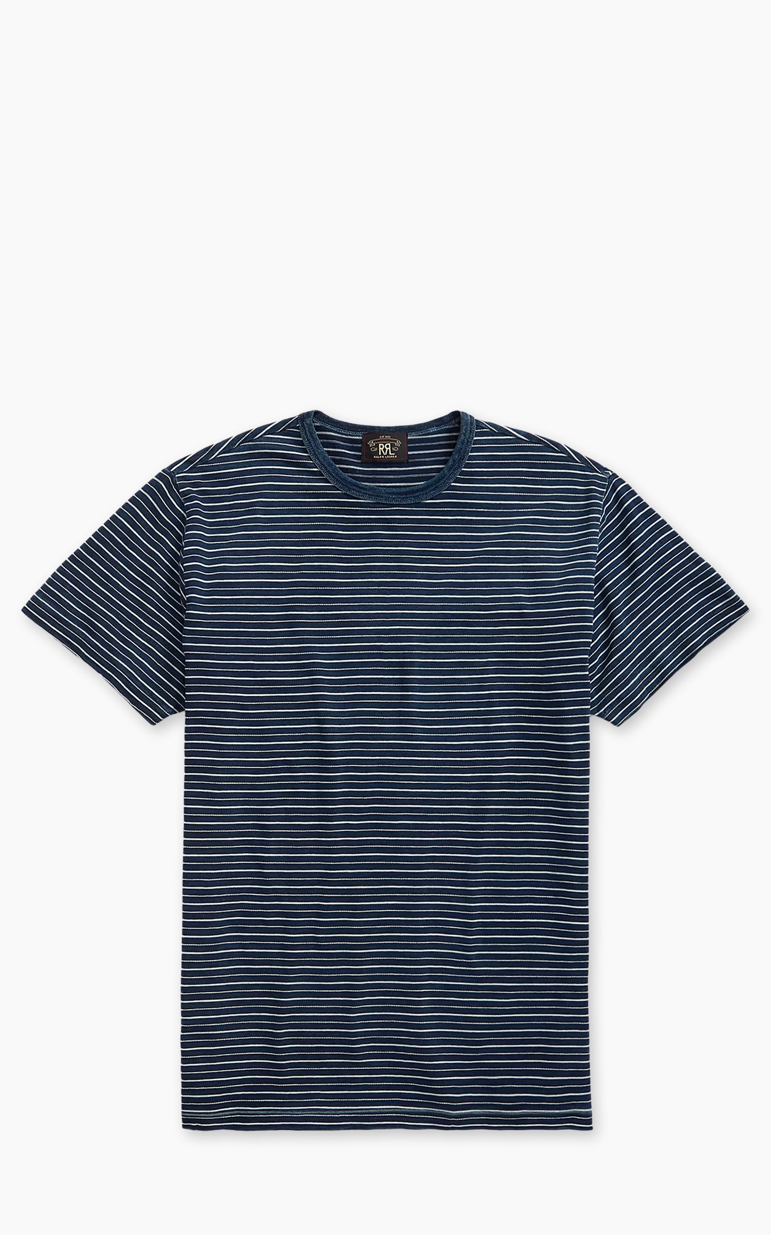 名作】 RRL Indigo Stripe Work Shirts 【S】 インディゴ ストライプ