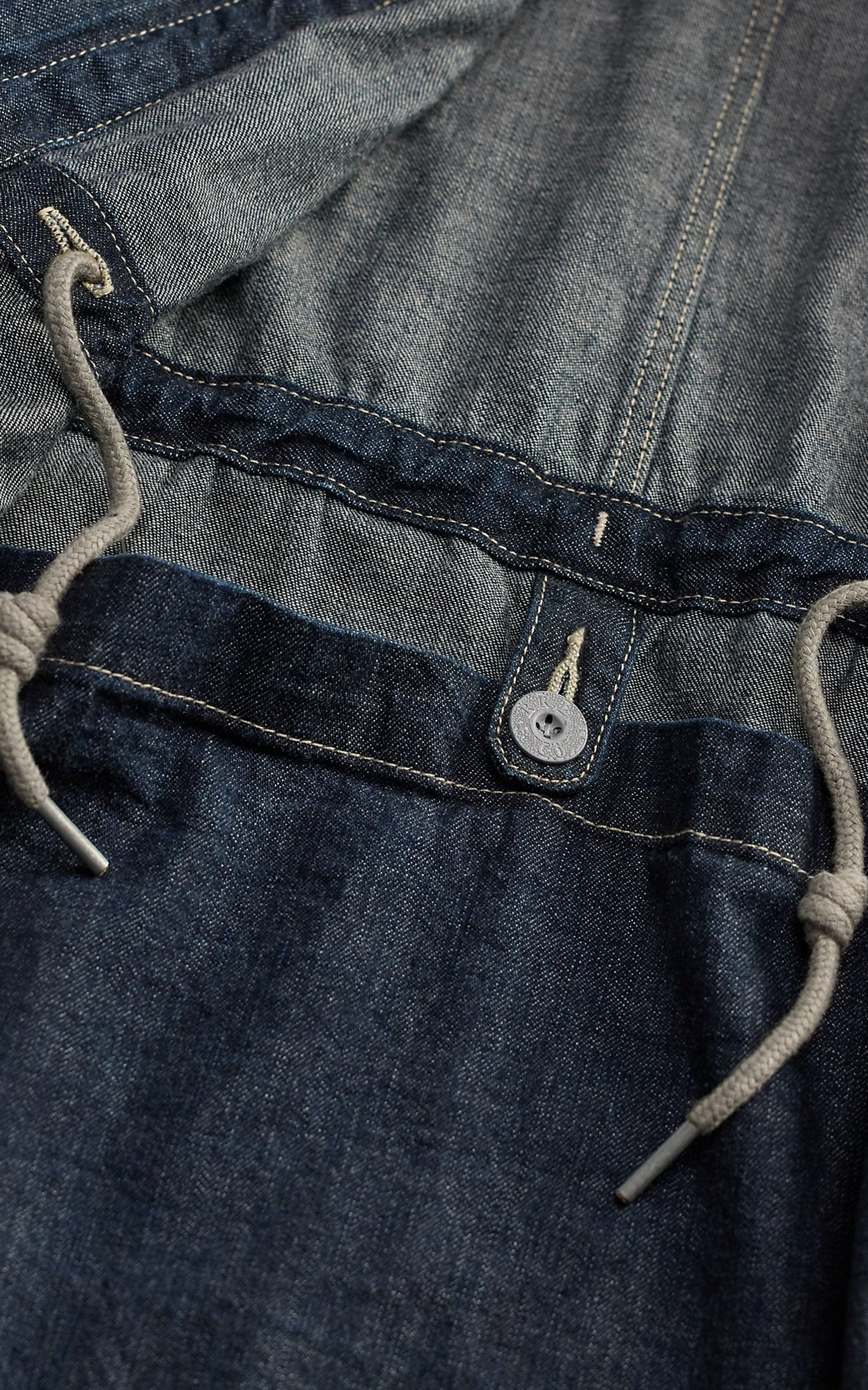 RRL Indigo Denim Field Jacket Medium Wash