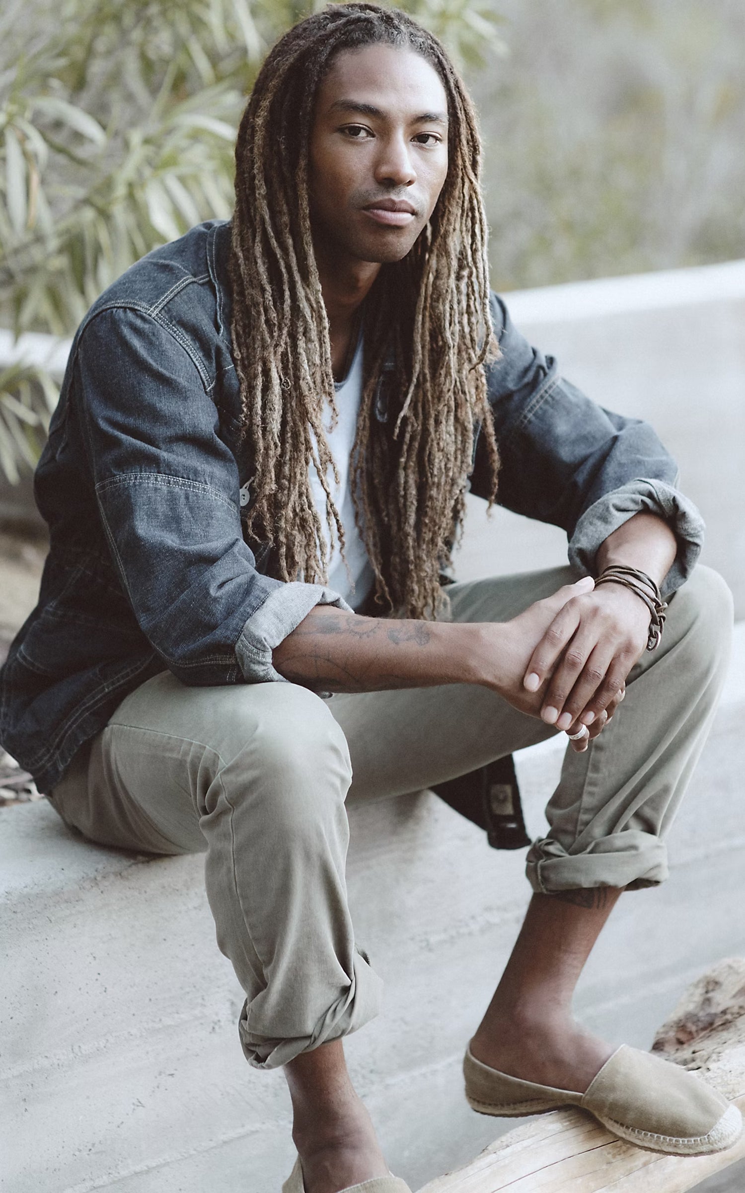 RRL Indigo Denim Field Jacket Medium Wash