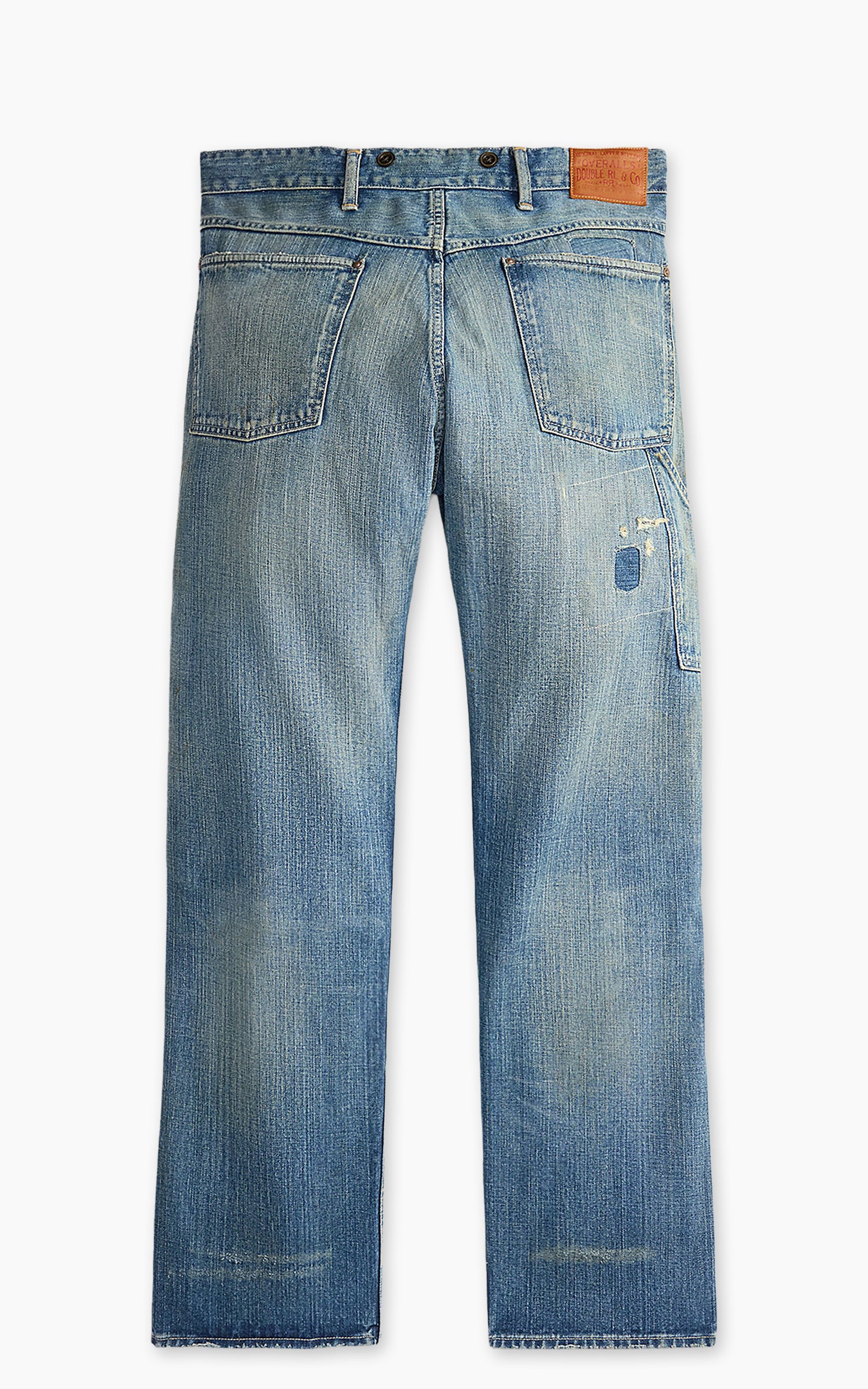 RRL Straight Fit Eastborough Distressed Jean Eastborough Wash