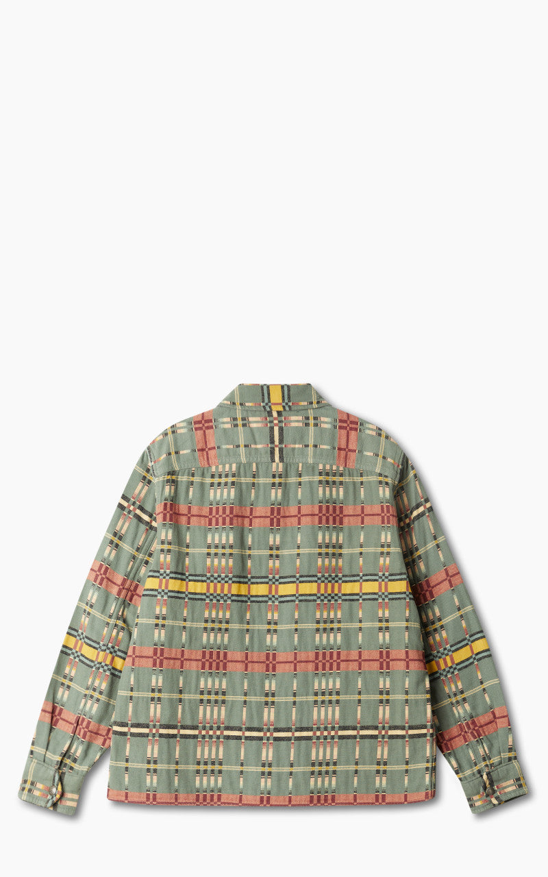 RRL Brown Bear Sport Shirt Novelty Blue/Multi