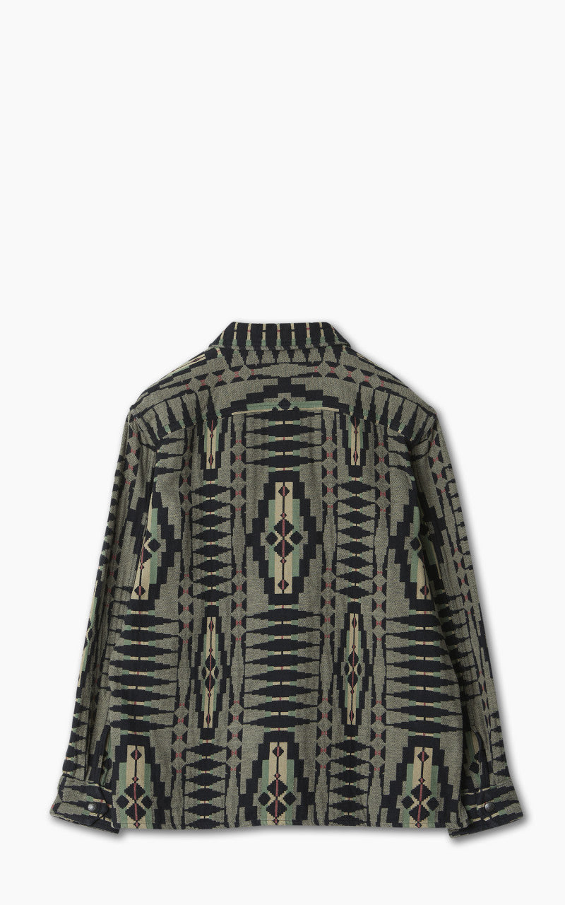 RRL Brown Bear Sport Shirt Grey/Multi
