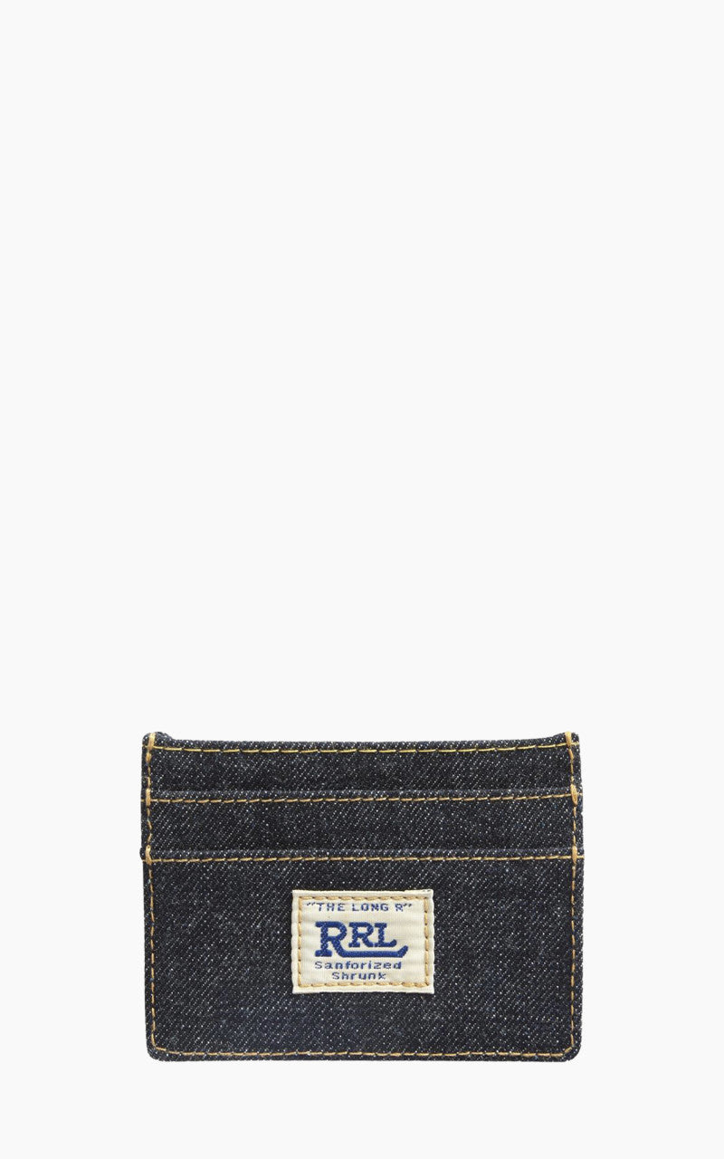RRL Denim Card Holder Indigo