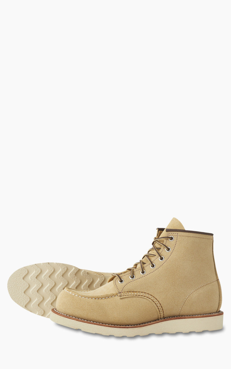 Red Wing Shoes 8833D Classic Moc Toe Hawthorne Abilene Leather