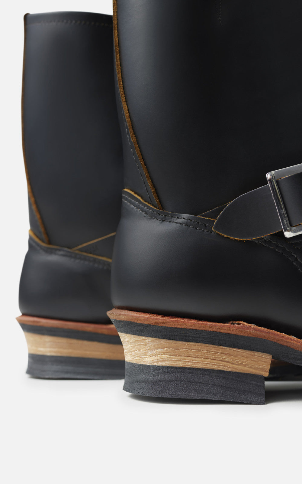 Red Wing Shoes 2966 Engineer Boot Black Klondike