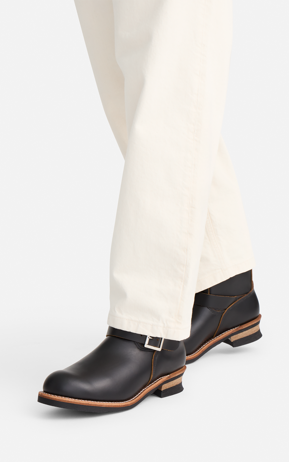 Red Wing Shoes 2966 Engineer Boot Black Klondike