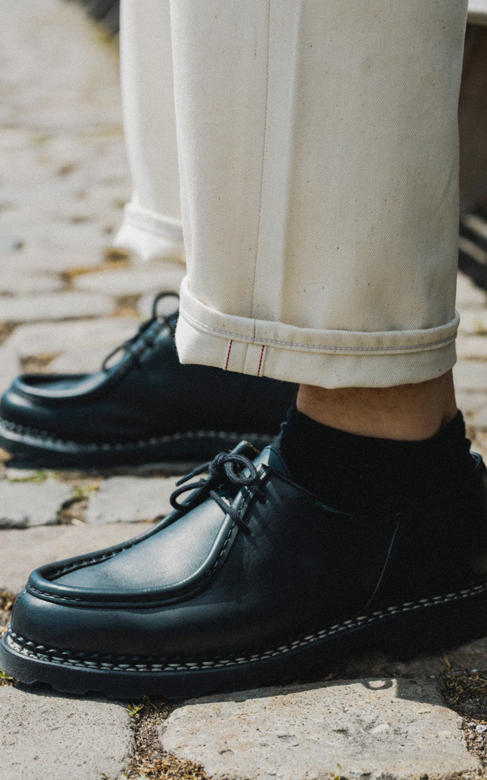 Railcar Fine Goods Rebels X105 Modern Straight Selvedge Ecru 12oz