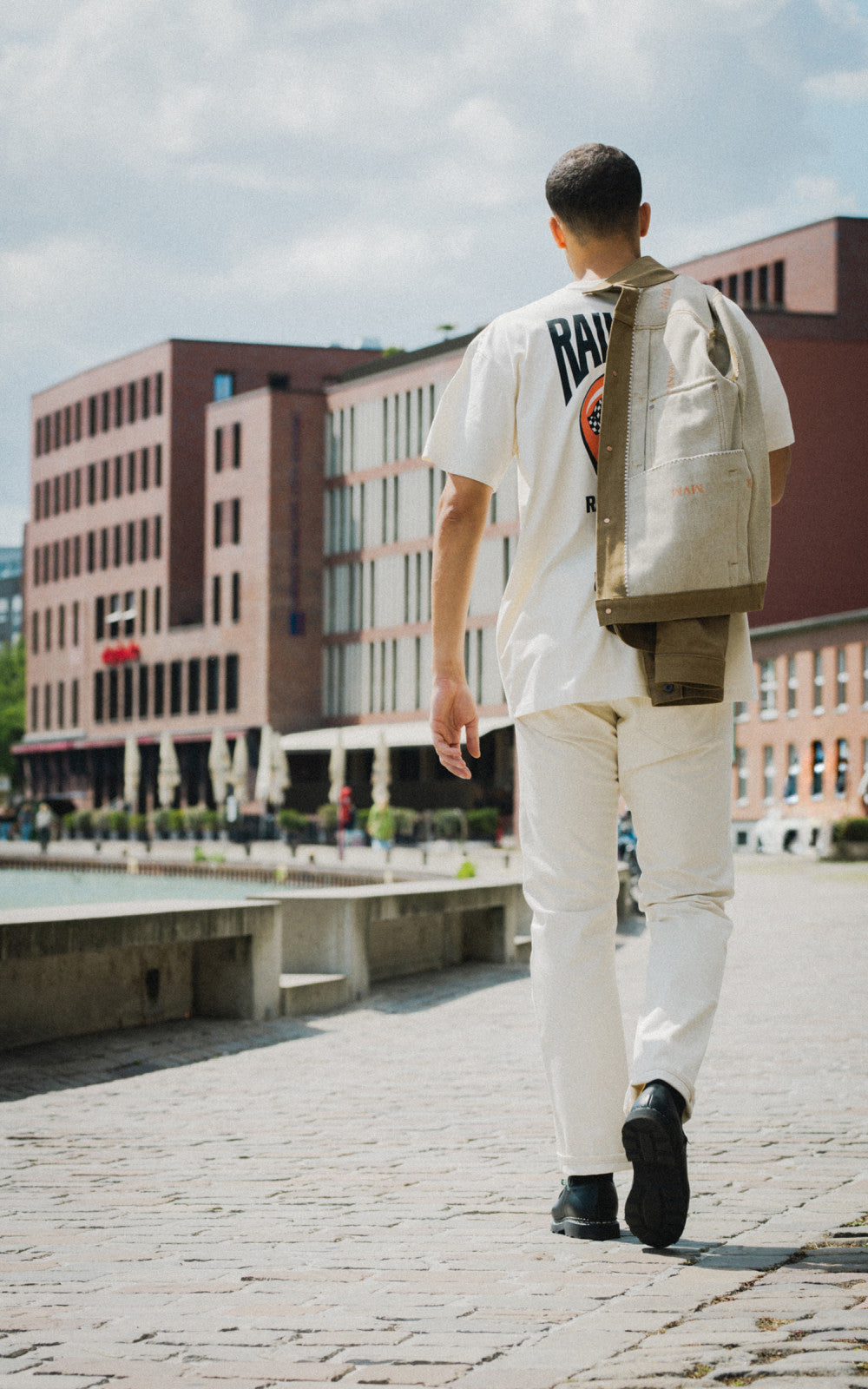 Railcar Fine Goods Rebels X105 Modern Straight Selvedge Ecru 12oz