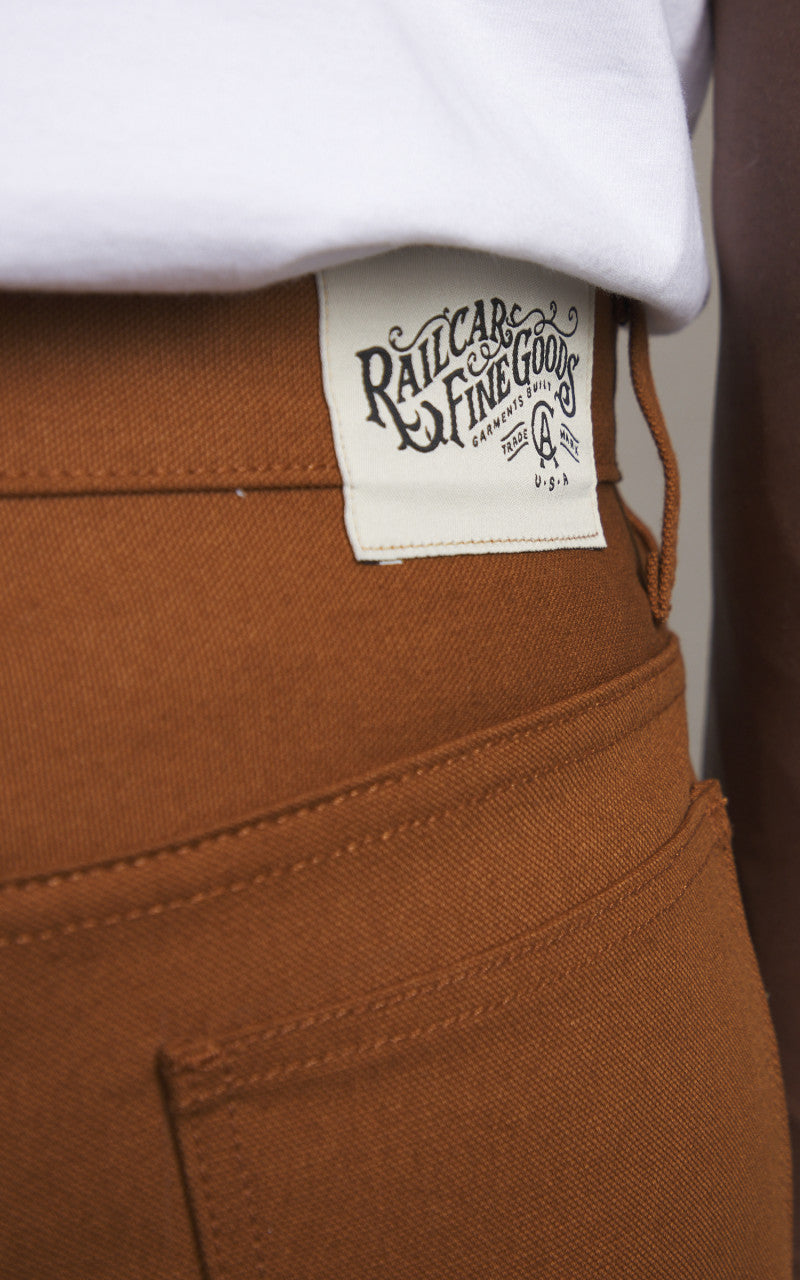 Railcar Fine Goods Flight Trouser Canvas Duck