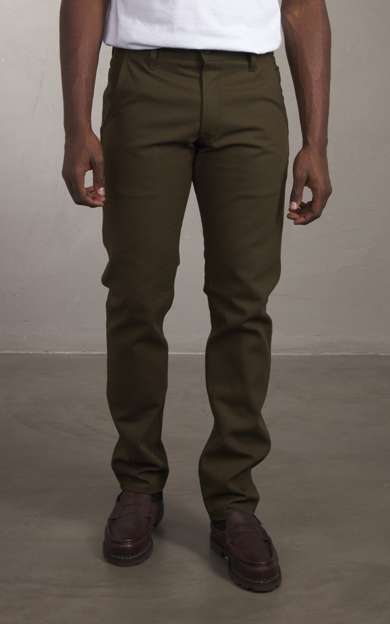 Railcar Fine Goods Flight Trouser Canvas Seaweed