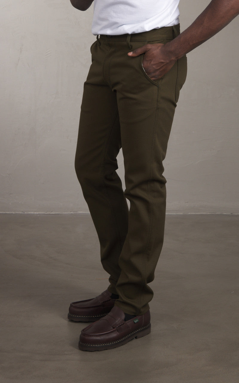 Railcar Fine Goods Flight Trouser Canvas Seaweed