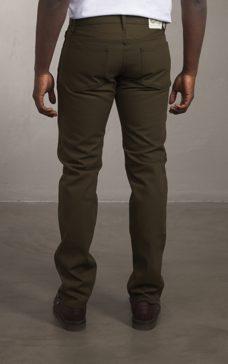 Railcar Fine Goods Flight Trouser Canvas Seaweed