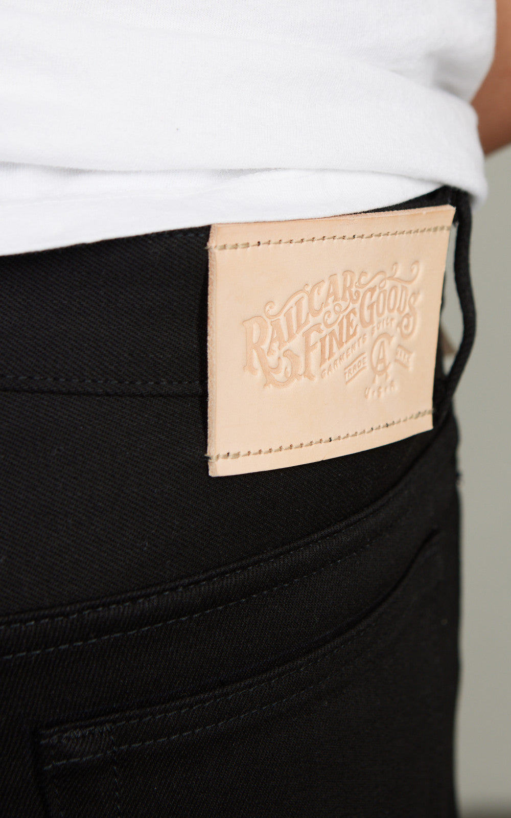 Railcar Fine Goods Rebels X111 Modern Straight Selvedge Double Black 13.5oz