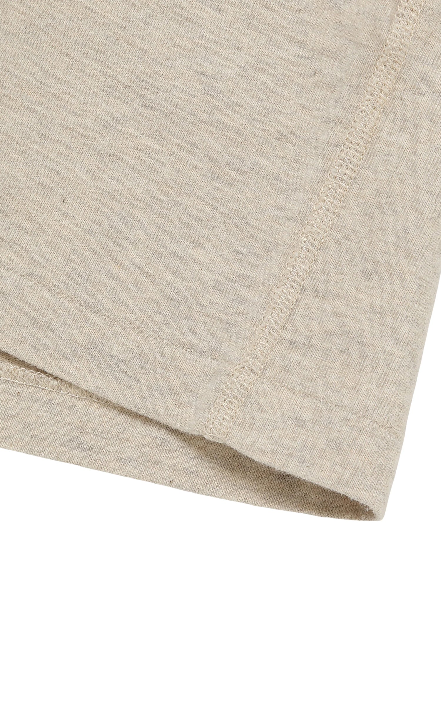 Wonder Looper Recycled Cotton Foxfibre® Ringer T Stone