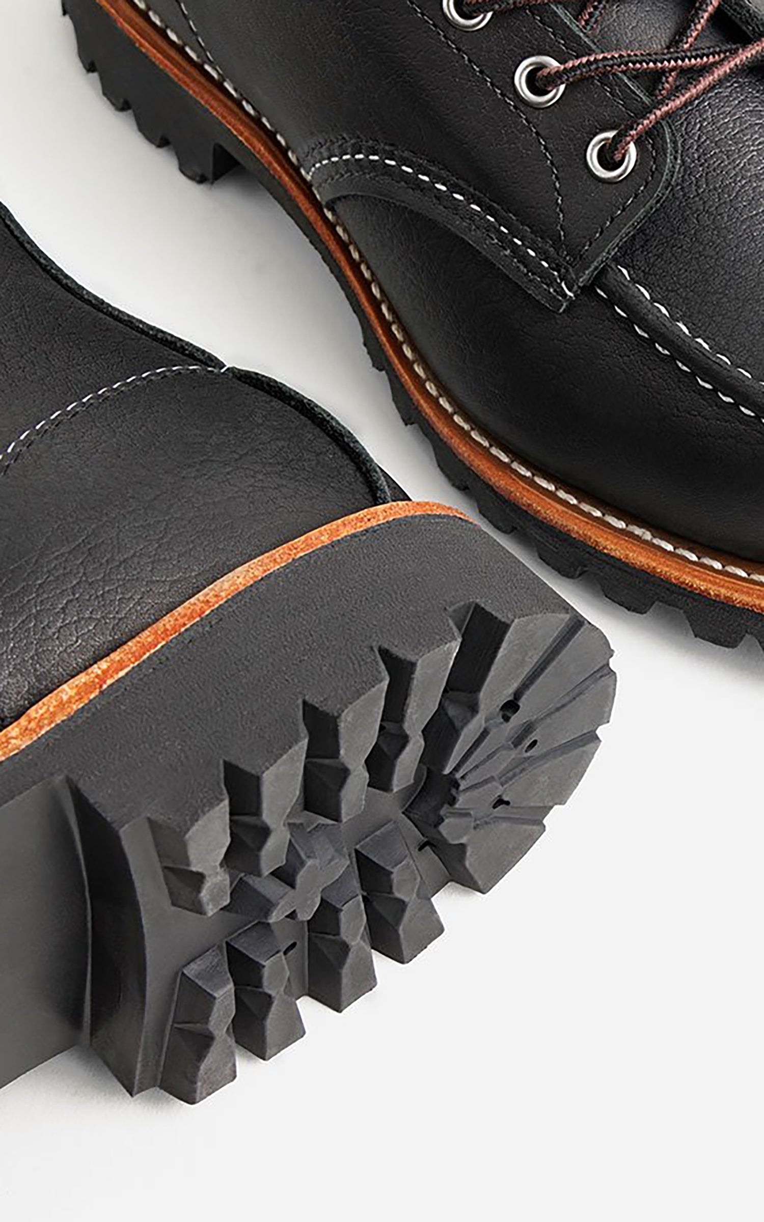 Red Wing Shoes 2949D Roughneck Black Oil Slick