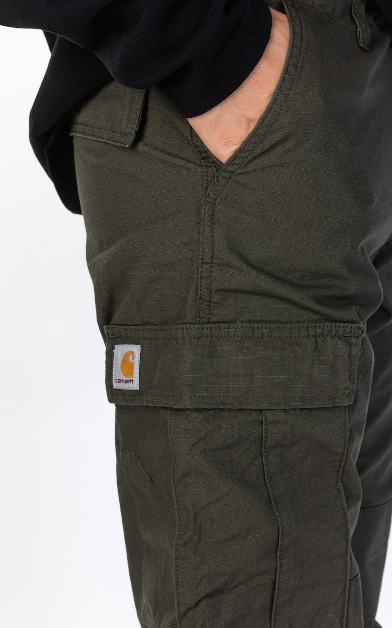 Carhartt WIP Regular Cargo Pant Rinsed Cypress