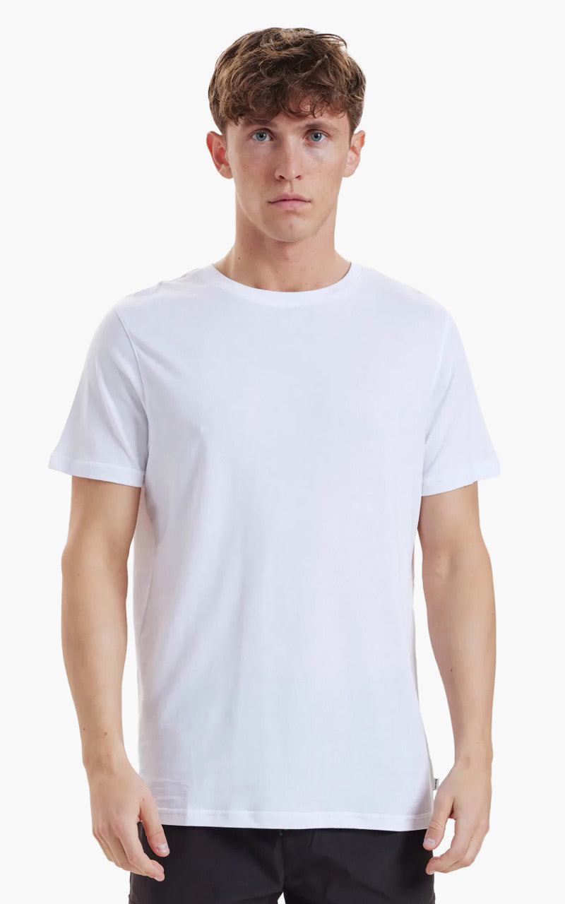 Resteröds R-Neck Bamboo Tee White