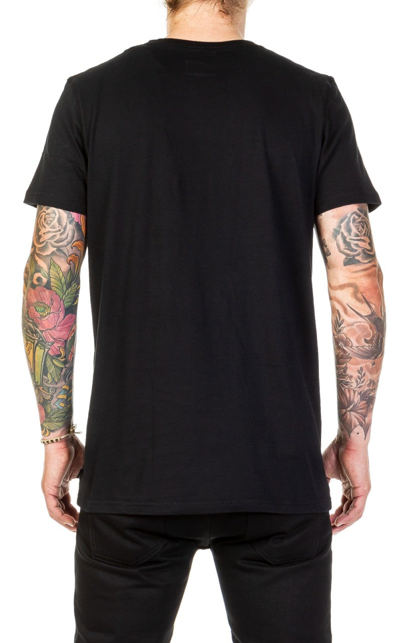Resteröds R-Neck Tee Black