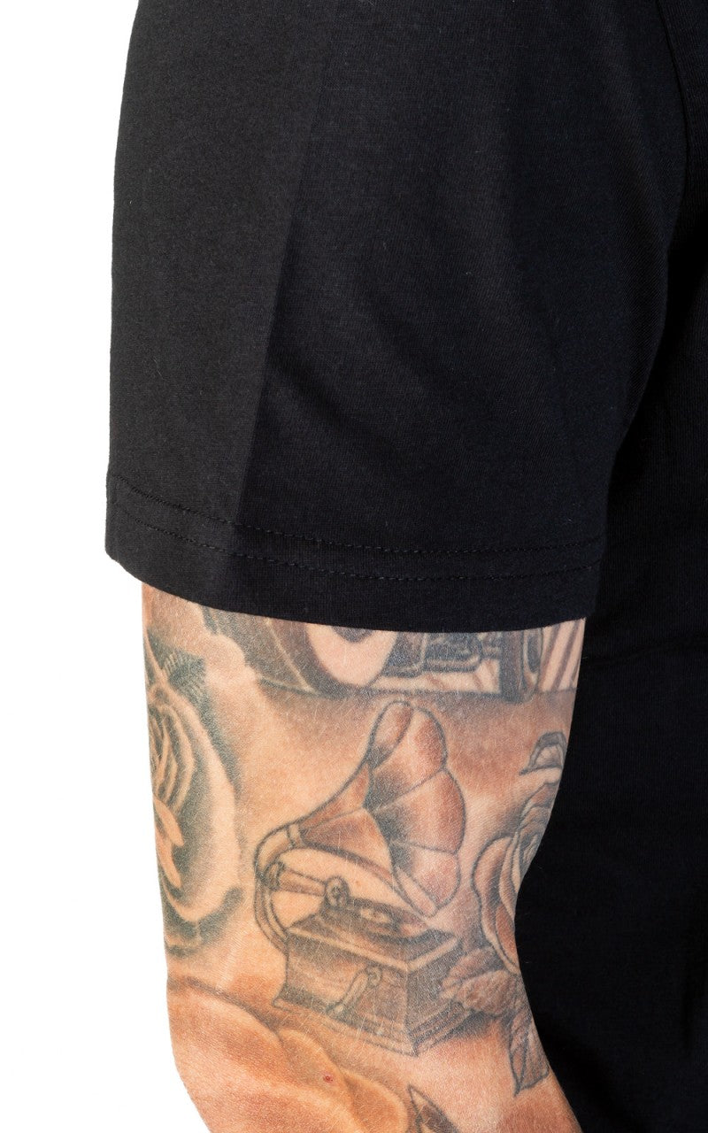 Resteröds R-Neck Tee Black