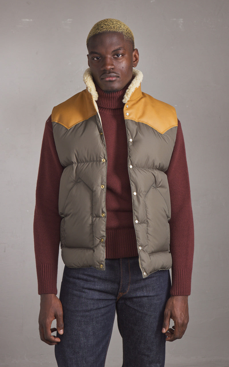 Rocky Mountain Featherbed Christy Down Vest Olive