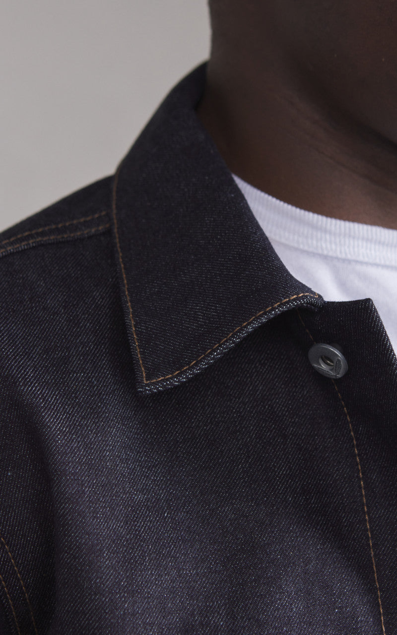 Rogue Territory Supply Jacket Lined Indigo 15oz