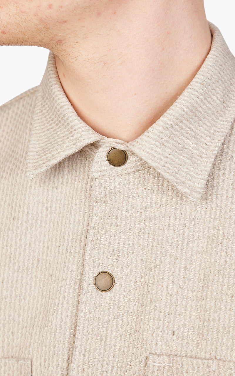 Rogue Territory Service Shirt Natural Sashiko