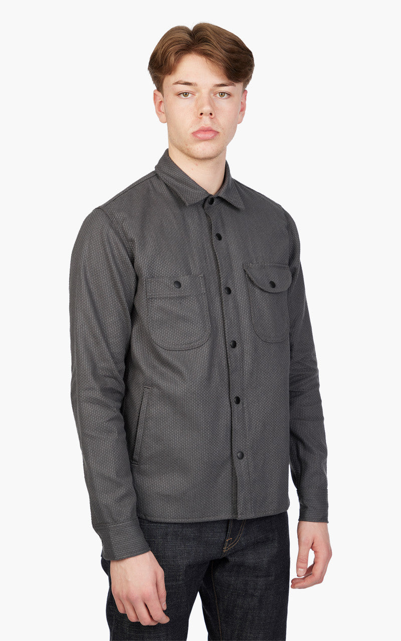 Rogue Territory Service Shirt Grey Sashiko