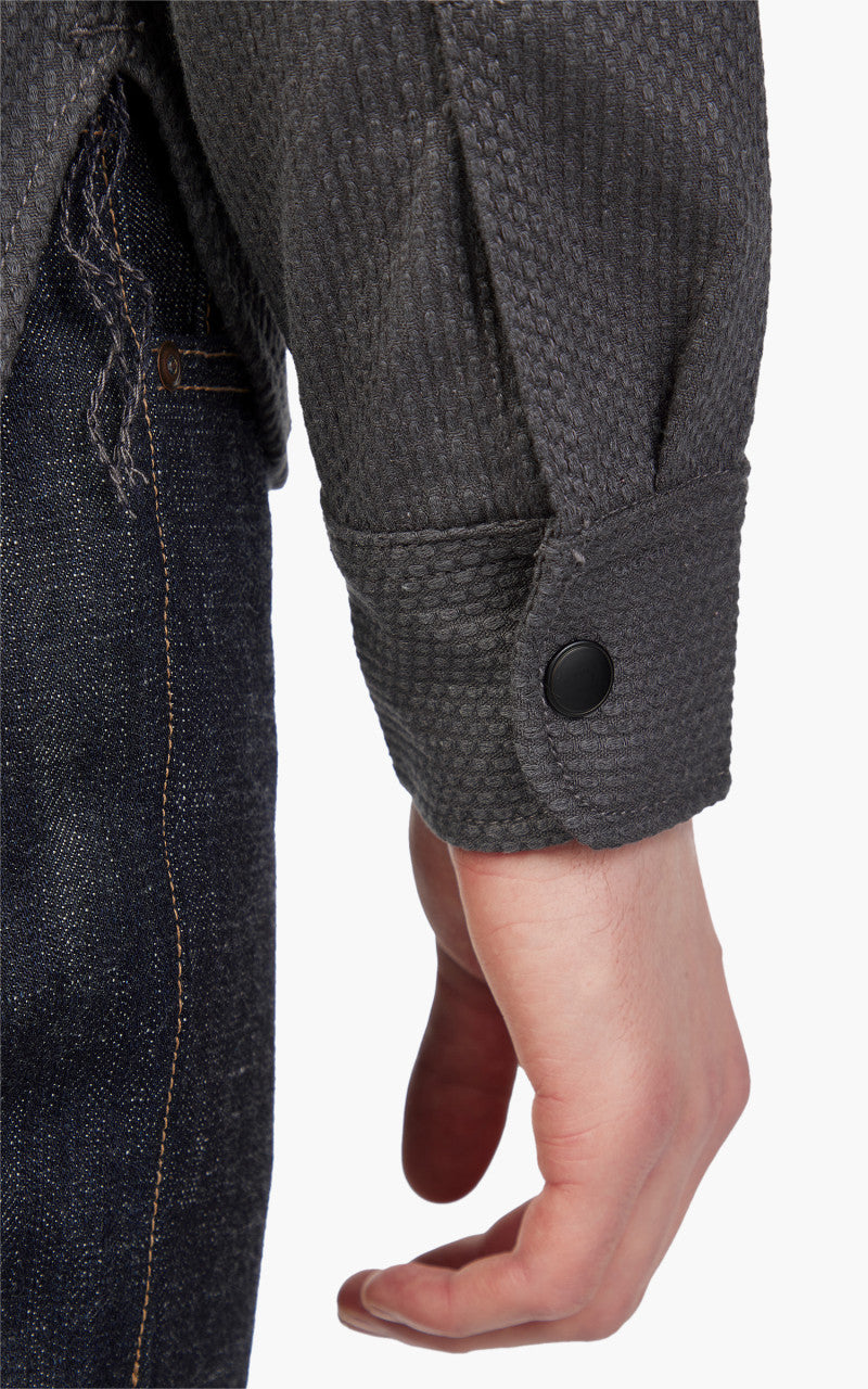 Rogue Territory Service Shirt Grey Sashiko