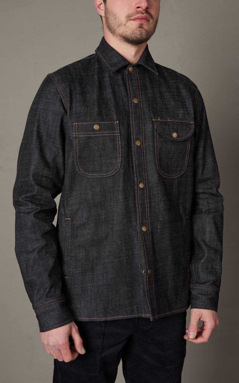 Rogue Territory Service Shirt Crpytic Indigo 13.5oz