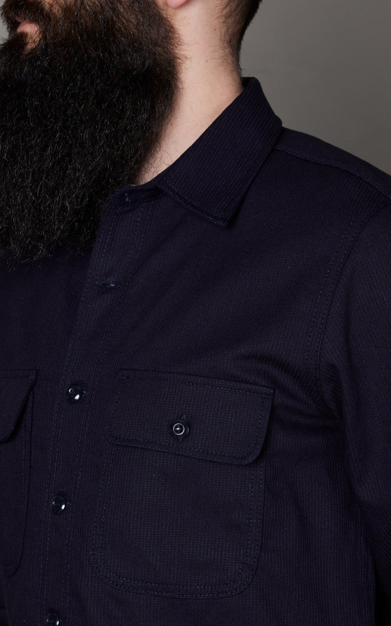 Rogue Territory Field Shirt Whip Cord Indigo