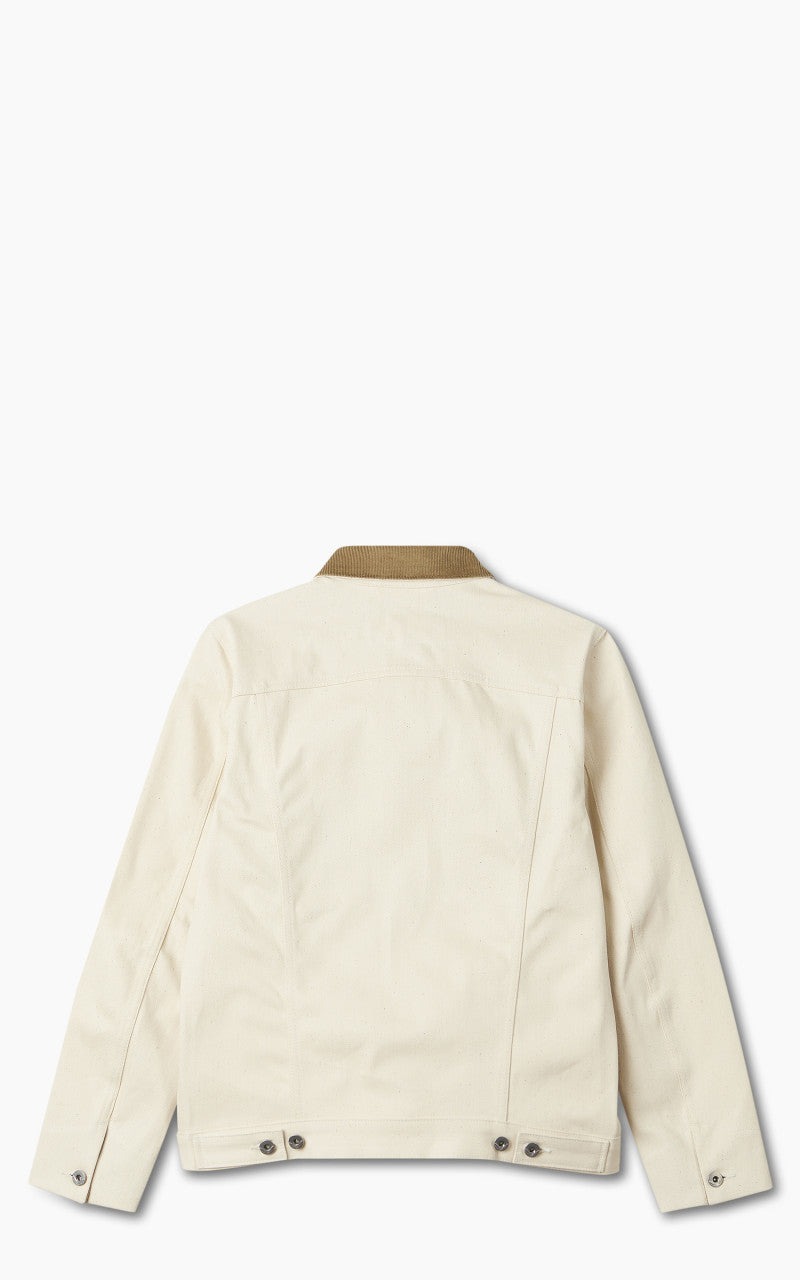 Rogue Territory Supply Jacket Cord Collar Ecru 14oz
