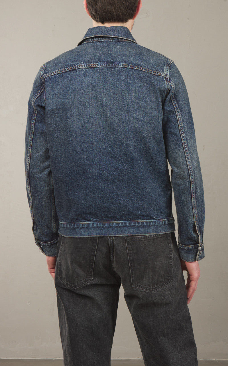 Rogue Territory Cruiser Jacket Medium Indigo Wash