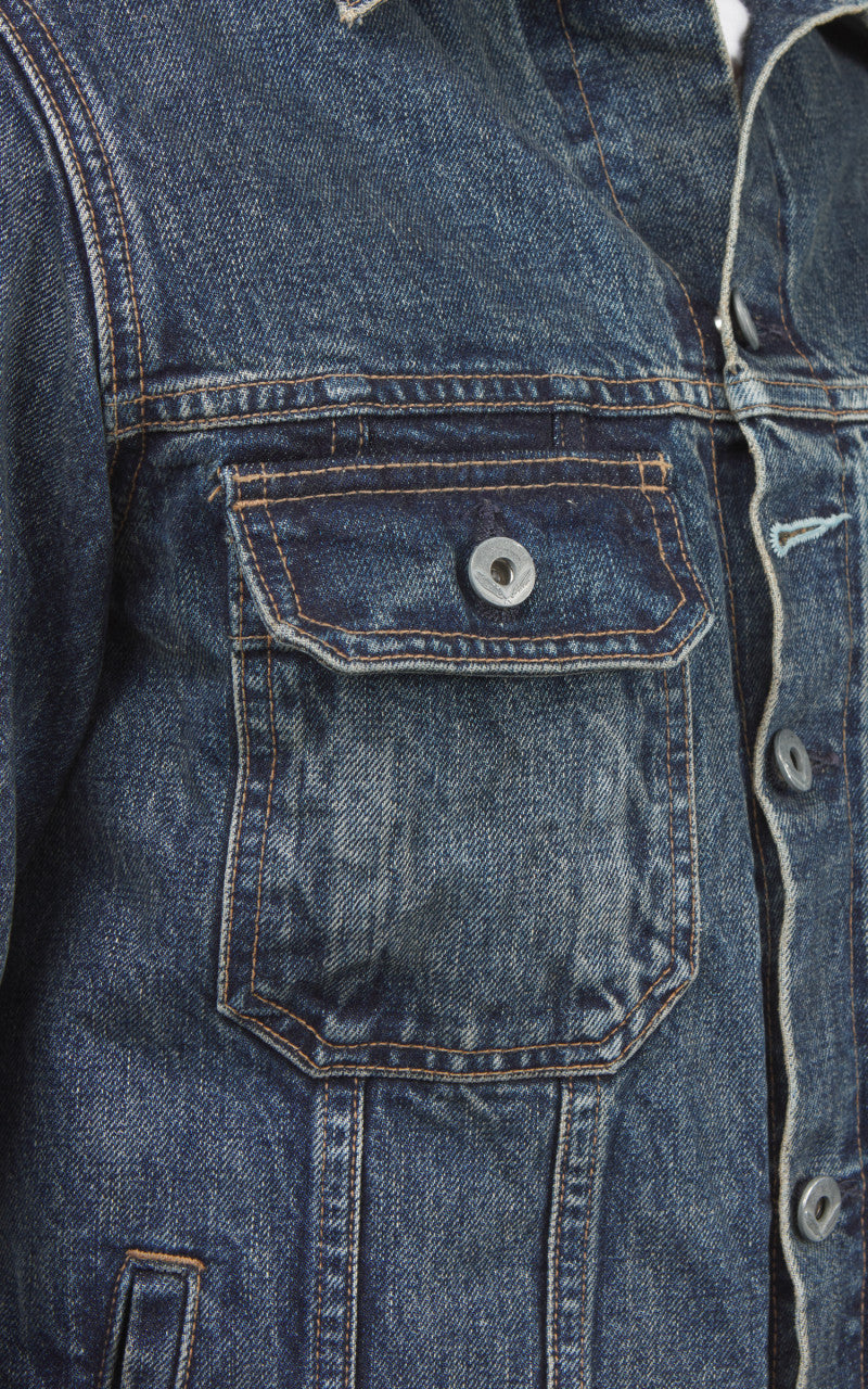 Rogue Territory Cruiser Jacket Medium Indigo Wash