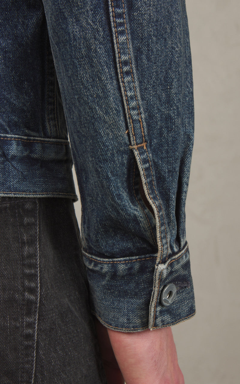 Rogue Territory Cruiser Jacket Medium Indigo Wash