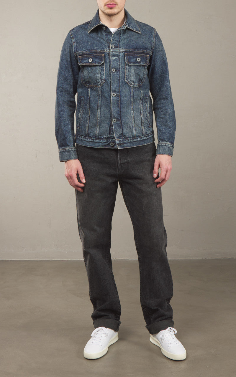 Rogue Territory Cruiser Jacket Medium Indigo Wash