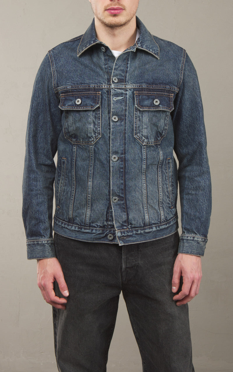 Rogue Territory Cruiser Jacket Medium Indigo Wash