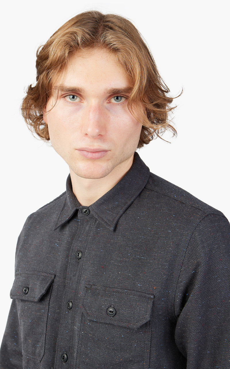 Rogue Territory Field Shirt Grey Rainbow Nep