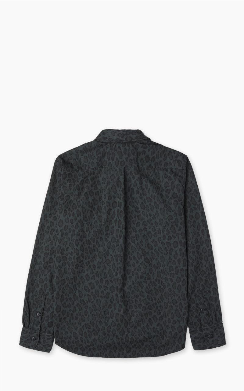 Rogue Territory Oxford Shirt Dark Cheetah Camo