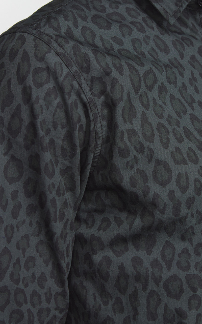 Rogue Territory Oxford Shirt Dark Cheetah Camo
