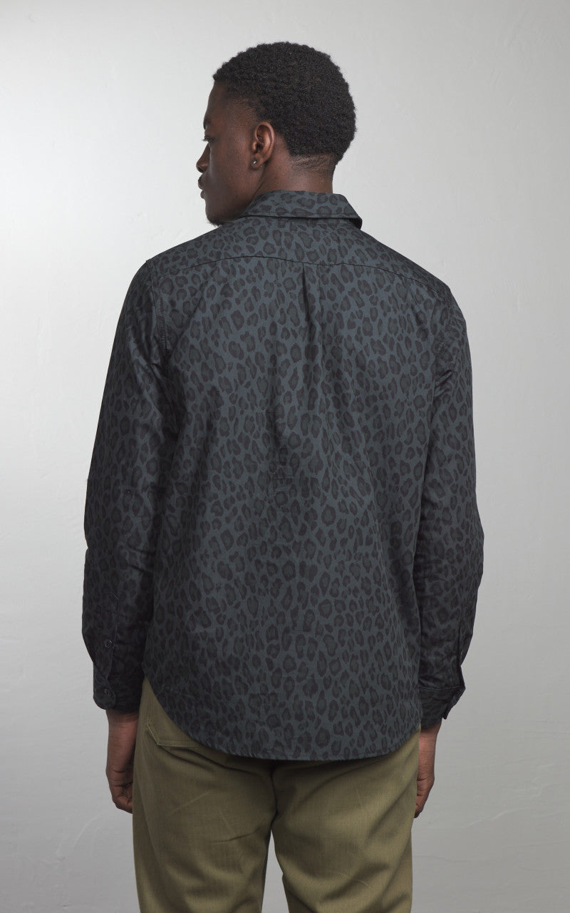 Rogue Territory Oxford Shirt Dark Cheetah Camo