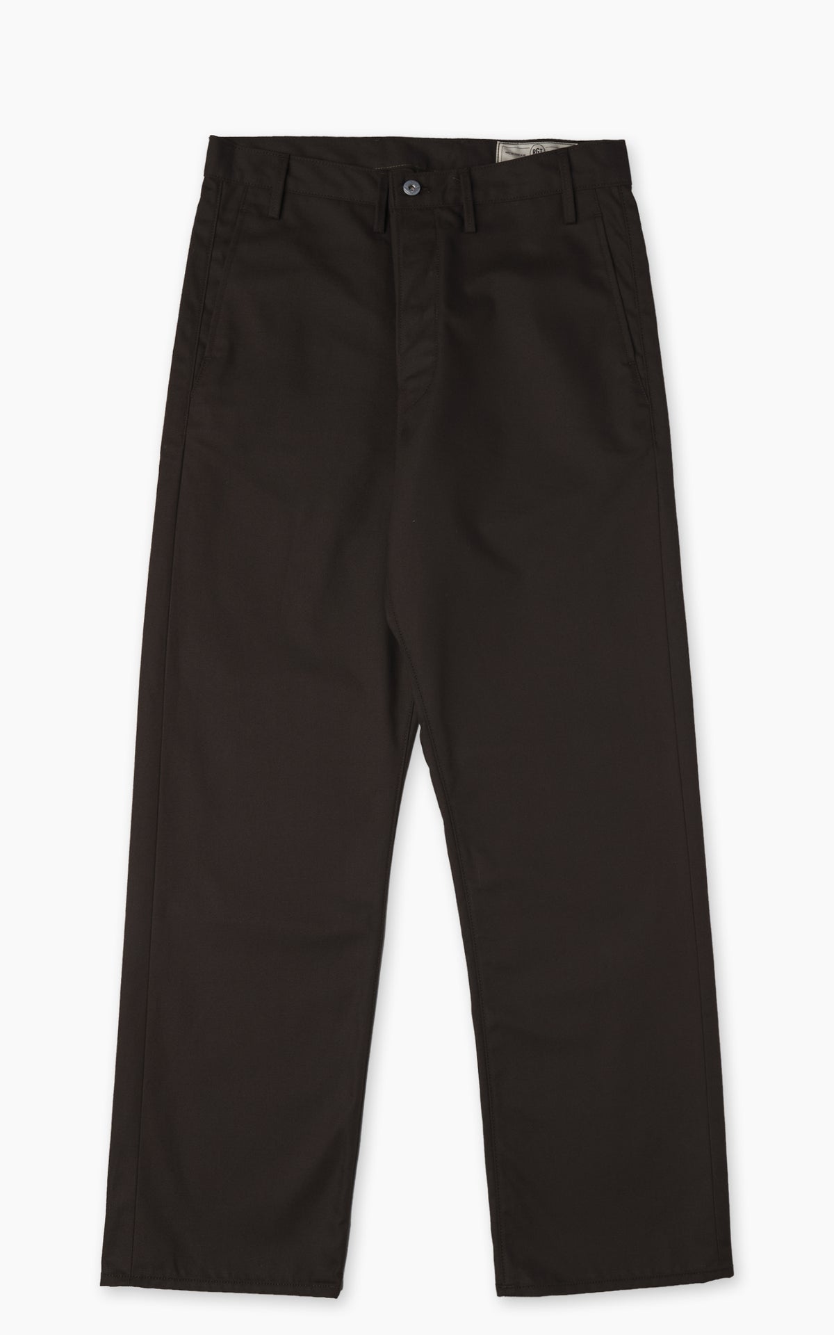 Rogue Territory Relaxed Trouser Selvedge Canvas Dyed Brown