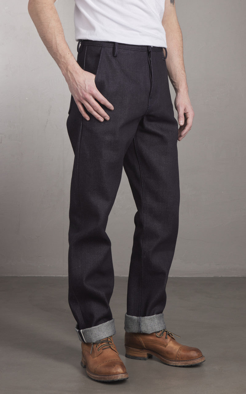 Rogue Territory Work Trouser Denim Selvedge Dark Indigo 22oz