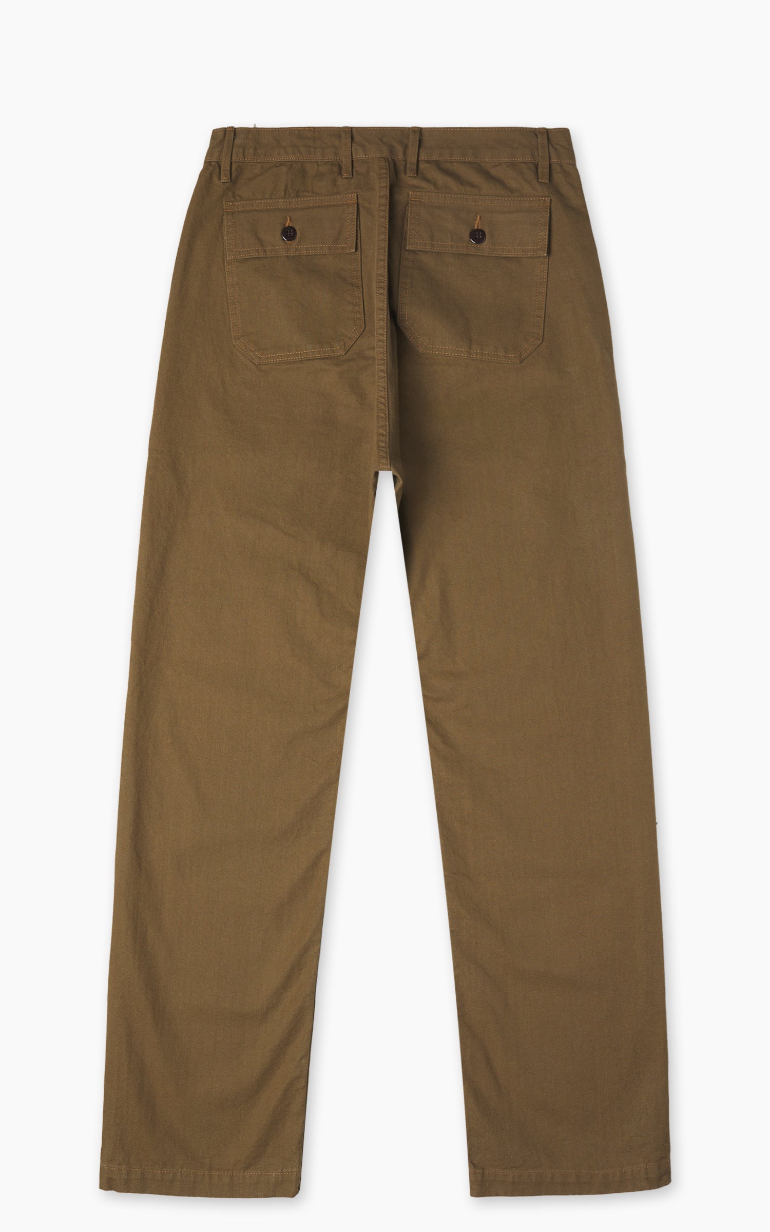 Rogue Territory Fatigue Pants Dyed Canvas Selvedge Golden Brown