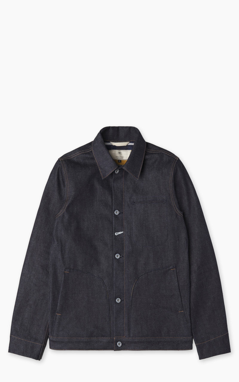 Rogue Territory Supply Jacket Lined Indigo 15oz