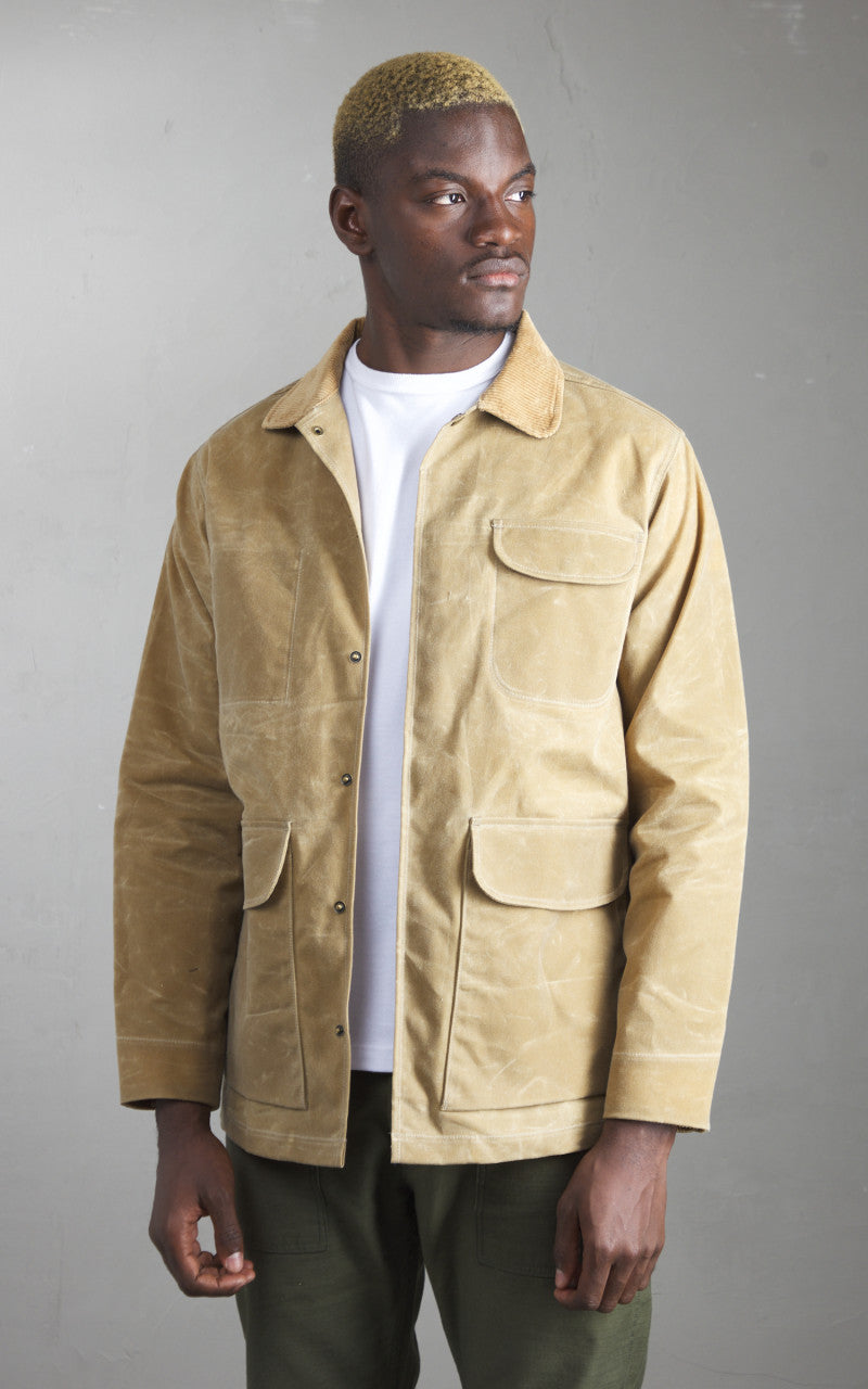 Rogue Territory Hunter Supply Jacket Waxed Tan