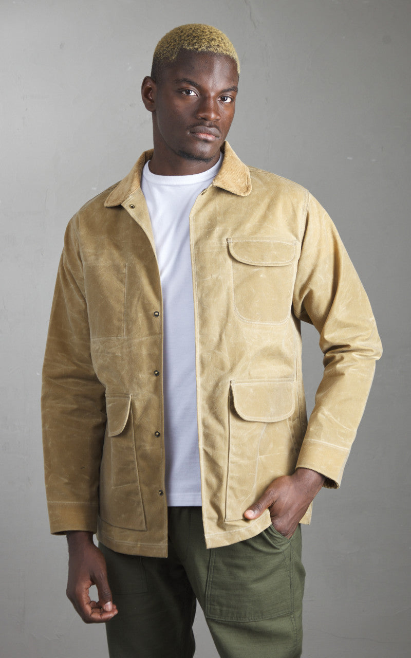 Rogue Territory Hunter Supply Jacket Waxed Tan